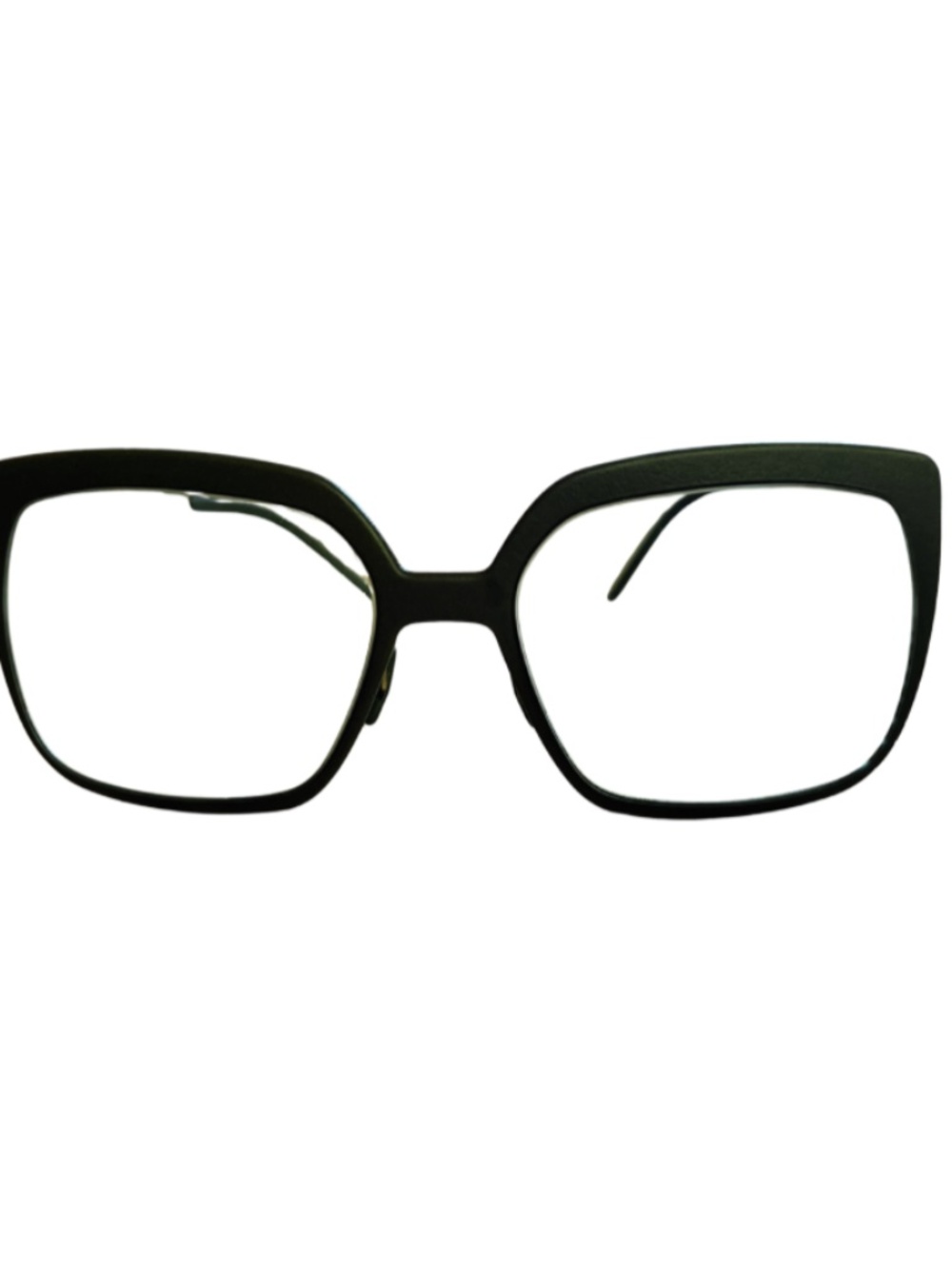 Götti Luxury Swiss Eyeglass Frames - Style Elana - Color Moss/Gold